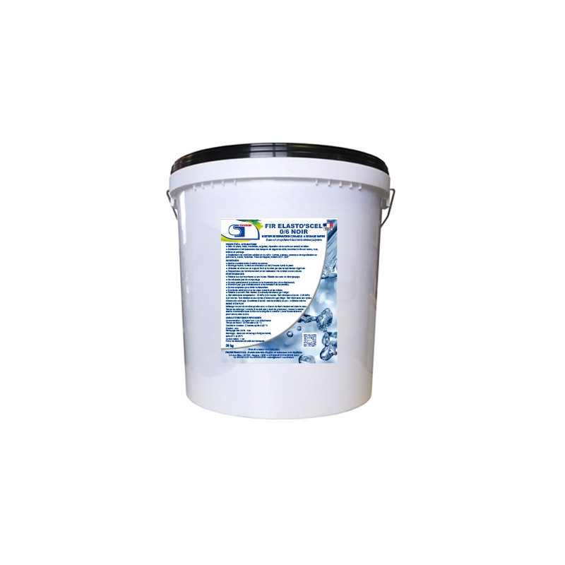 FIR ELASTO SCEL 0/6 NOIR